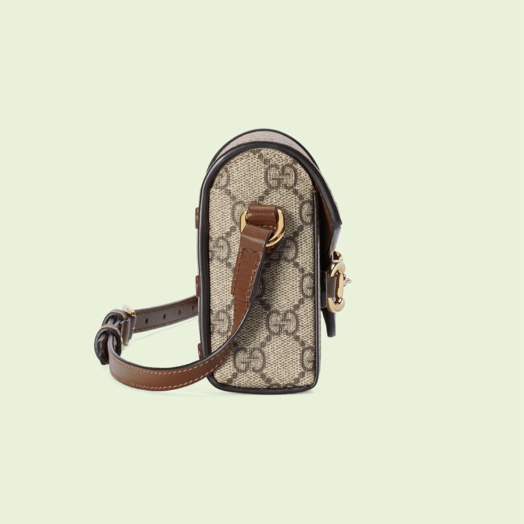 699296.92TCG.8563.010.054.0000.Light Gucci Horsebit 1955 mini bag